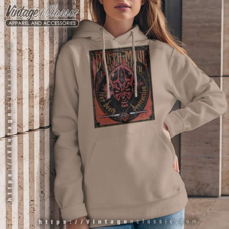 Darth Maul Fear Tour Band Shirt Gift For Star Wars Fans Hoodie Darth Maul Fear Tour Band Shirt Gift For Star Wars Fans Hoodie