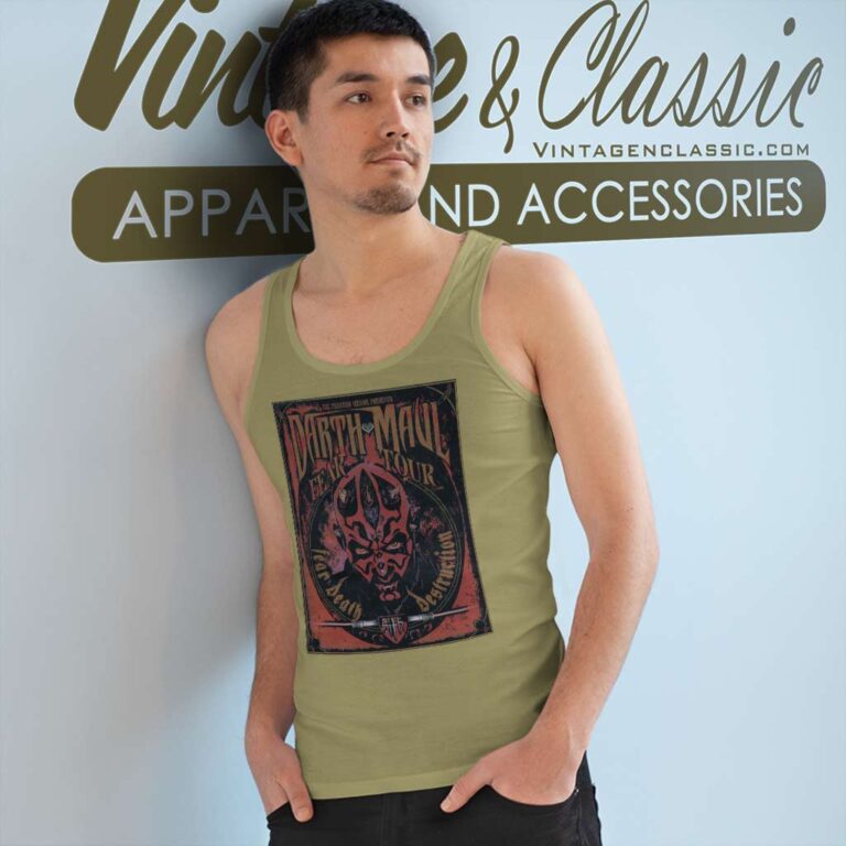 Darth Maul Fear Tour Band Shirt Gift For Star Wars Fans Tank Top Racerback Darth Maul Fear Tour Band Shirt Gift For Star Wars Fans Tank Top Racerback