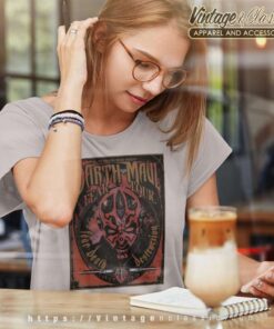 Darth Maul Fear Tour Band Shirt Gift For Star Wars Fans Women TShirt