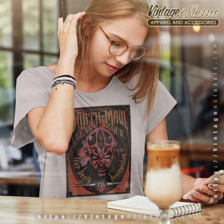 Darth Maul Fear Tour Band Shirt Gift For Star Wars Fans Women TShirt Darth Maul Fear Tour Band Shirt Gift For Star Wars Fans Women TShirt