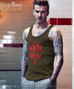 Darth Maul Grunge Star Wars The Force Awakens Tank Top Racerback