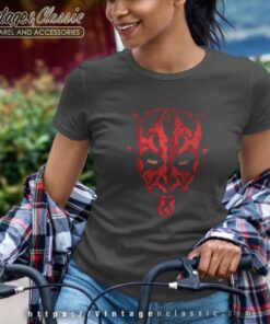 Darth Maul Grunge Star Wars The Force Awakens Women TShirt