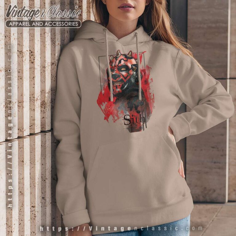 Darth Maul Sith Shirt Star Wars Sith Portrait Hoodie Darth Maul Sith Shirt Star Wars Sith Portrait Hoodie
