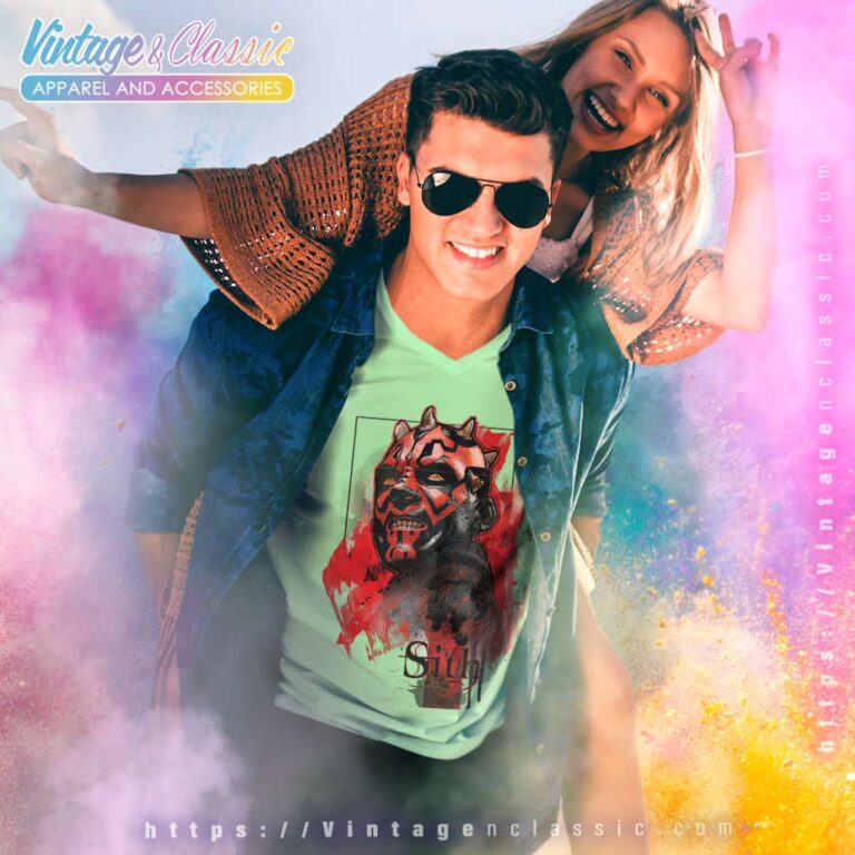 Darth Maul Sith Shirt Star Wars Sith Portrait V Neck TShirt Darth Maul Sith Shirt Star Wars Sith Portrait V Neck TShirt