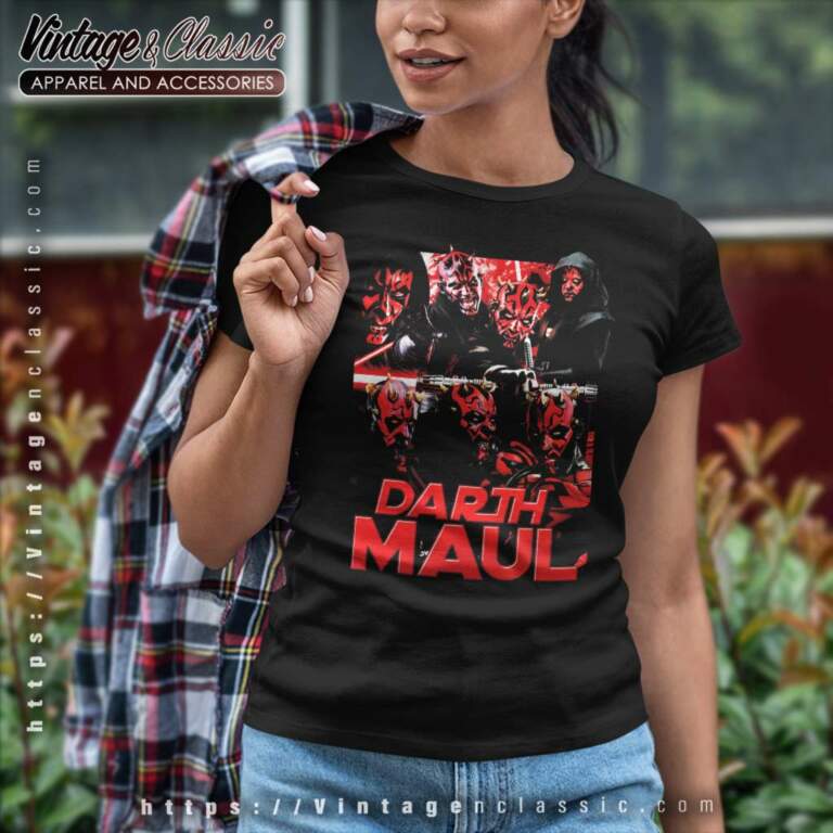 Darth Maul Star Wars Women TShirt Darth Maul Star Wars Women TShirt