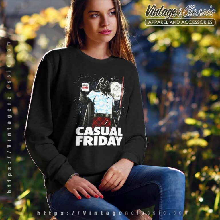 Darth Vader Casual Friday Star Wars Sweatshirt Darth Vader Casual Friday Star Wars Sweatshirt