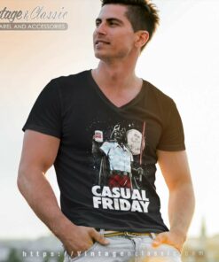 Darth Vader Casual Friday Star Wars V Neck TShirt
