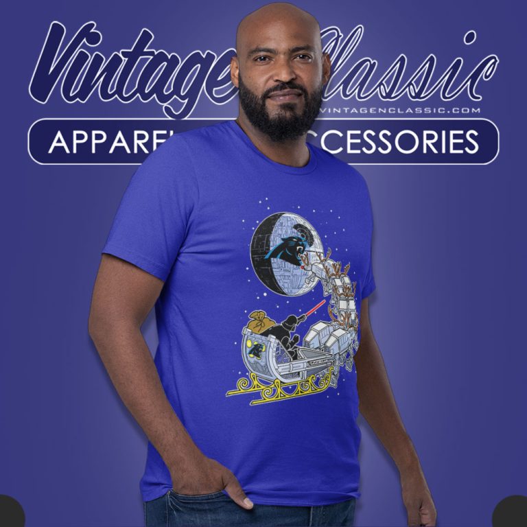 Darth Vader Christmas Carolina Panthers T Shirt Darth Vader Christmas Carolina Panthers T Shirt