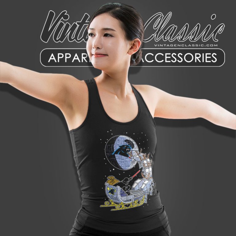 Darth Vader Christmas Carolina Panthers Tank Top Racerback Darth Vader Christmas Carolina Panthers Tank Top Racerback