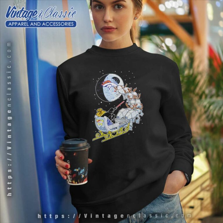 Darth Vader Christmas Denver Broncos Sweatshirt Darth Vader Christmas Denver Broncos Sweatshirt