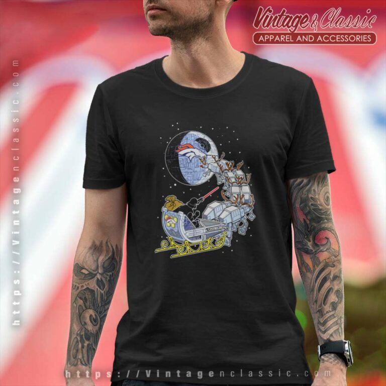 Darth Vader Christmas Denver Broncos T Shirt Darth Vader Christmas Denver Broncos T Shirt