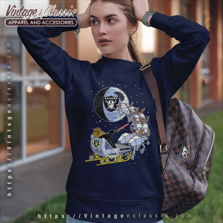 Darth Vader Christmas Las Vegas Raiders Sweatshirt Darth Vader Christmas Las Vegas Raiders Sweatshirt