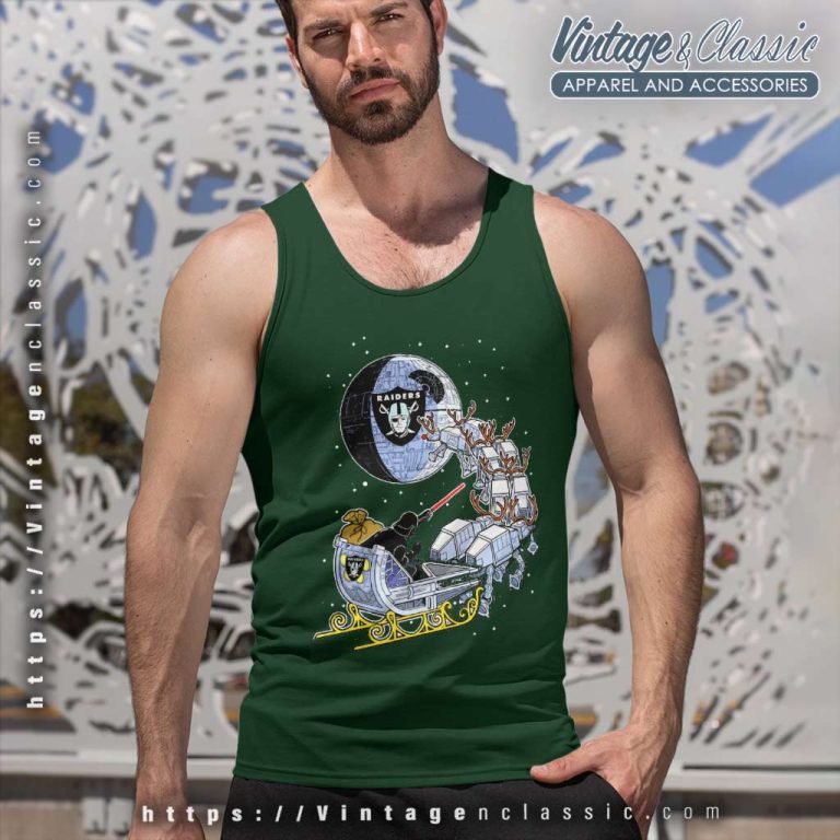 Darth Vader Christmas Las Vegas Raiders Tank Top Racerback Darth Vader Christmas Las Vegas Raiders Tank Top Racerback