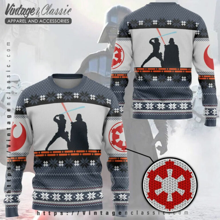 Darth Vader Funny Xmas Ugly Christmas Sweater back Ugly Sweater Darth Vader Funny Xmas Ugly Christmas Sweater back Ugly Sweater