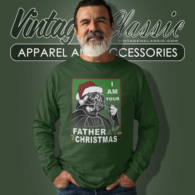 Darth Vader I Am Your Father Star Wars Christmas Long Sleeve Tee Darth Vader I Am Your Father Star Wars Christmas Long Sleeve Tee