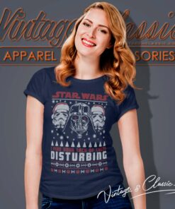 Darth Vader I Find Your Lack Of Cheer Christmas Ugly Women TShirt