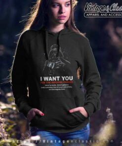Darth Vader I Want You For The Imperial Forces Star Wars Hoodie