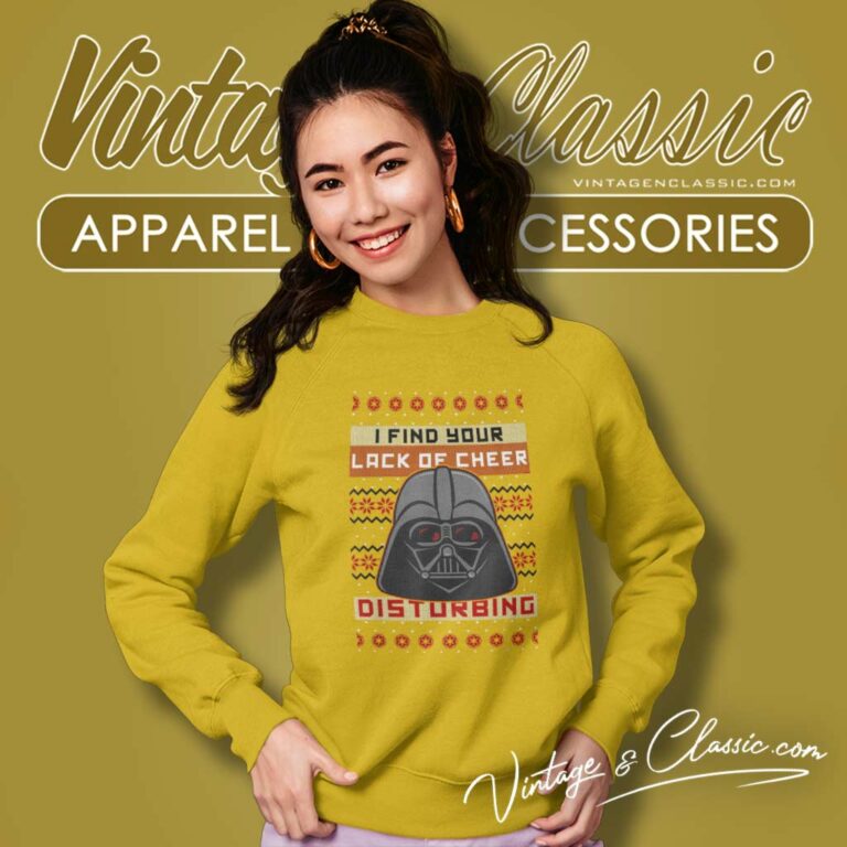 Darth Vader Lack Of Cheer Star Wars Ugly Christmas Sweatshirt Darth Vader Lack Of Cheer Star Wars Ugly Christmas Sweatshirt