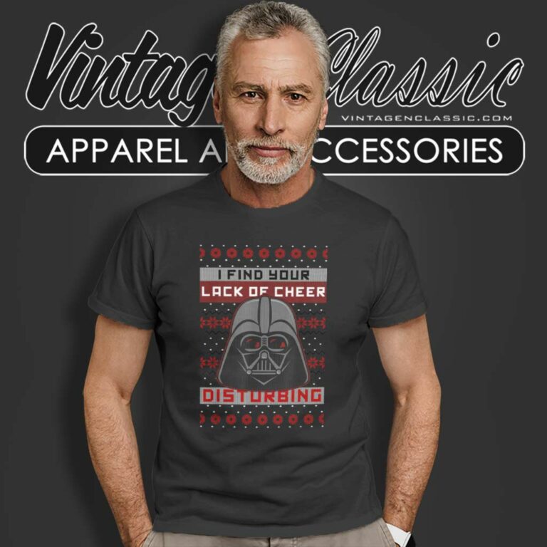Darth Vader Lack Of Cheer Star Wars Ugly Christmas T Shirt Darth Vader Lack Of Cheer Star Wars Ugly Christmas T Shirt