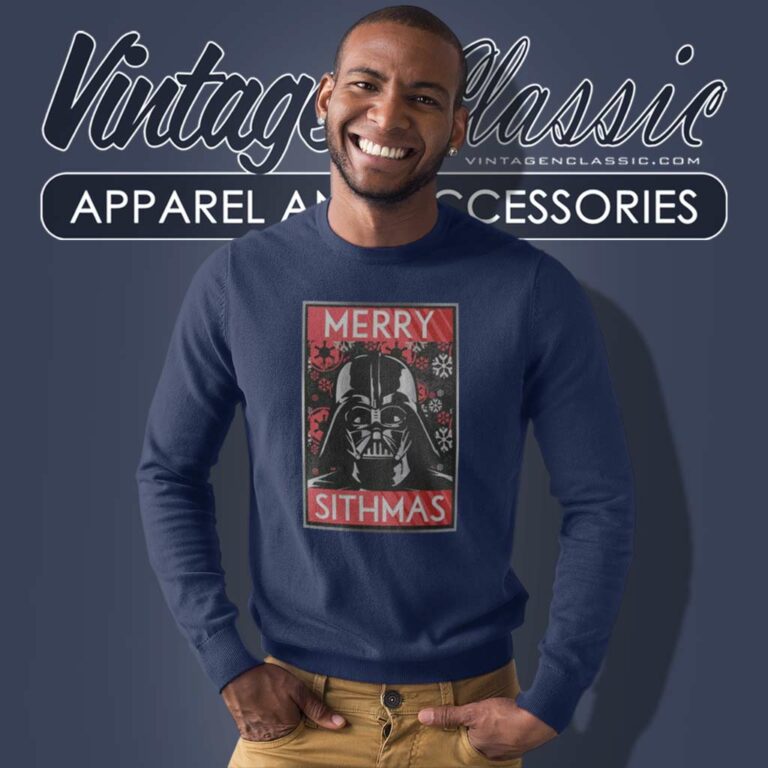 Darth Vader Merry Christmas Star Wars Sweatshirt Darth Vader Merry Christmas Star Wars Sweatshirt