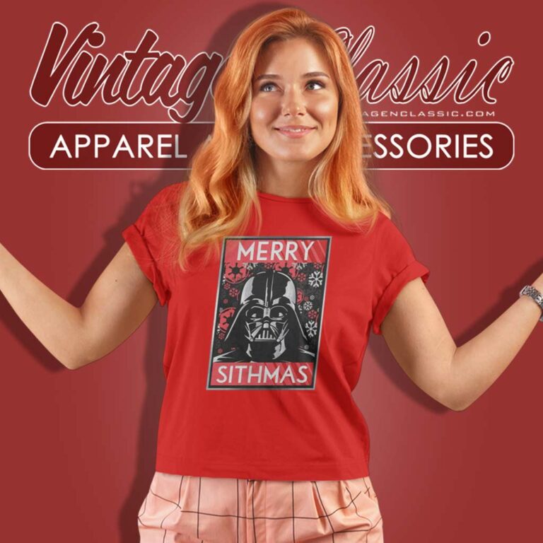 Darth Vader Merry Christmas Star Wars Women TShirt Darth Vader Merry Christmas Star Wars Women TShirt