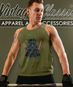 Darth Vader Merry Sith Mas Christmas Gift Star Wars Tank Top Racerback