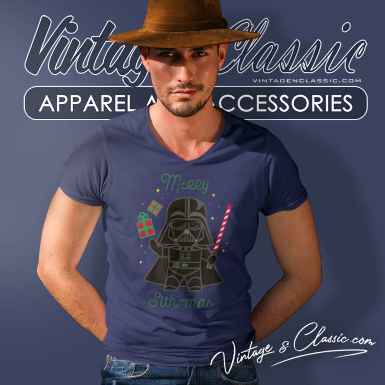 Darth Vader Merry Sith Mas Christmas Gift Star Wars V Neck TShirt Darth Vader Merry Sith Mas Christmas Gift Star Wars V Neck TShirt