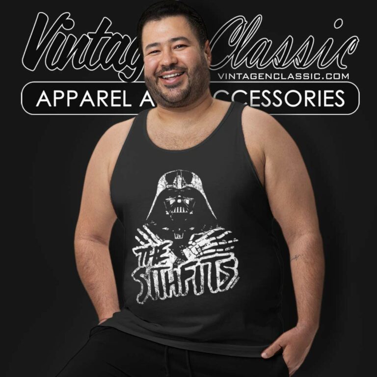 Darth Vader Sithfits Rock Tank Top Racerback Darth Vader Sithfits Rock Tank Top Racerback
