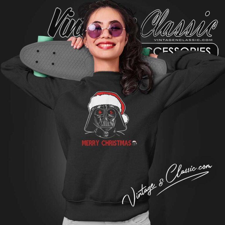 Darth Vader Sketch Santa Star Wars Christmas Sweatshirt Darth Vader Sketch Santa Star Wars Christmas Sweatshirt