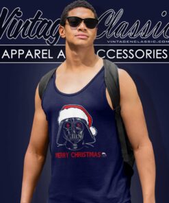 Darth Vader Sketch Santa Star Wars Christmas Tank Top Racerback