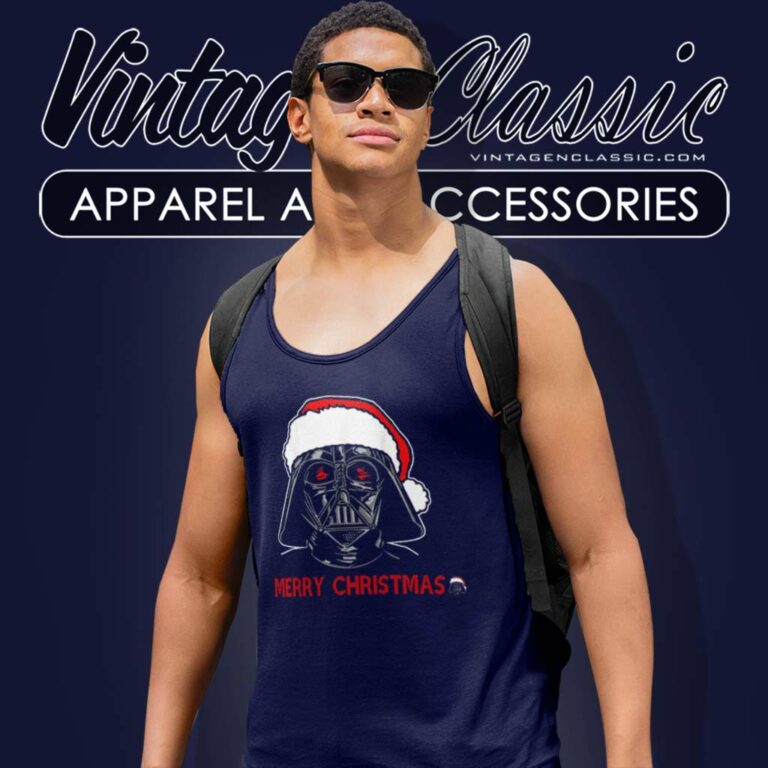 Darth Vader Sketch Santa Star Wars Christmas Tank Top Racerback Darth Vader Sketch Santa Star Wars Christmas Tank Top Racerback