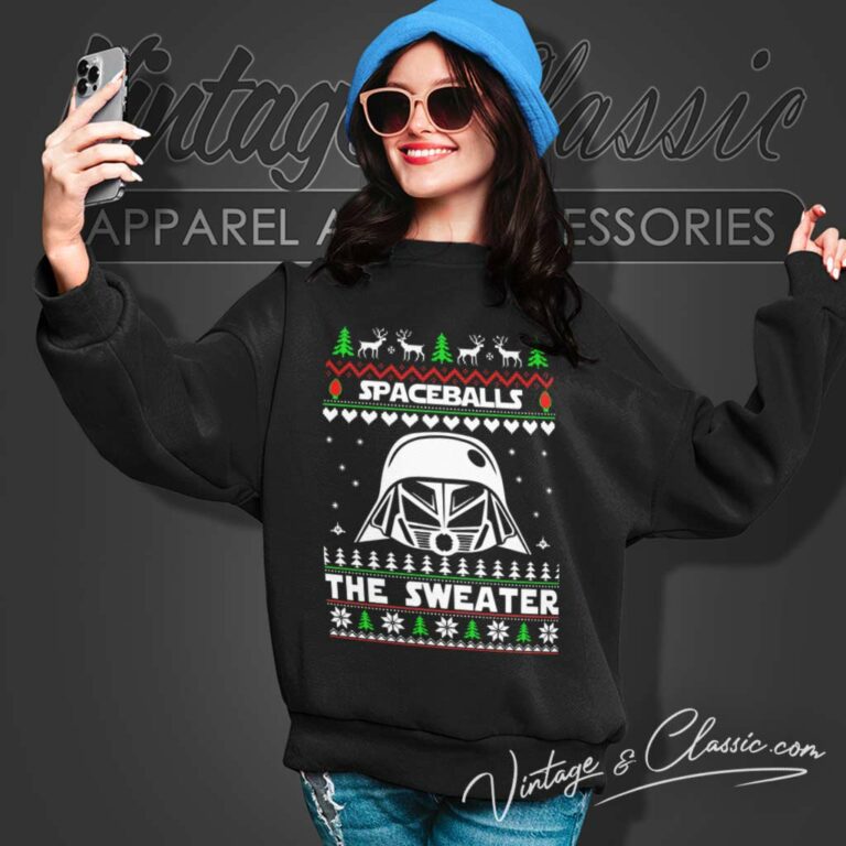 Darth Vader Spaceballs The Sweater Ugly Christmas Sweatshirt 1 Darth Vader Spaceballs The Sweater Ugly Christmas Sweatshirt 1
