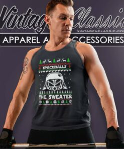 Darth Vader Spaceballs The Sweater Ugly Christmas Shirt 4 Darth Vader Spaceballs The Sweater Ugly Christmas Tank Top Racerback 1