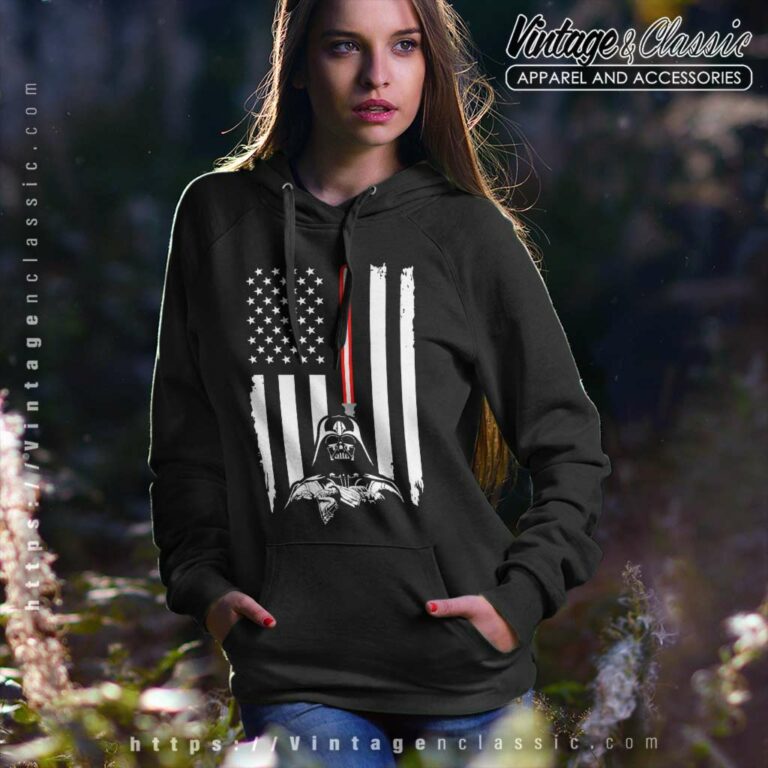 Darth Vader Star Wars American Flag Hoodie Darth Vader Star Wars American Flag Hoodie