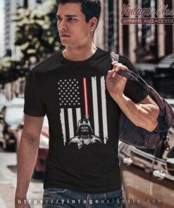 Darth Vader Star Wars American Flag T Shirt