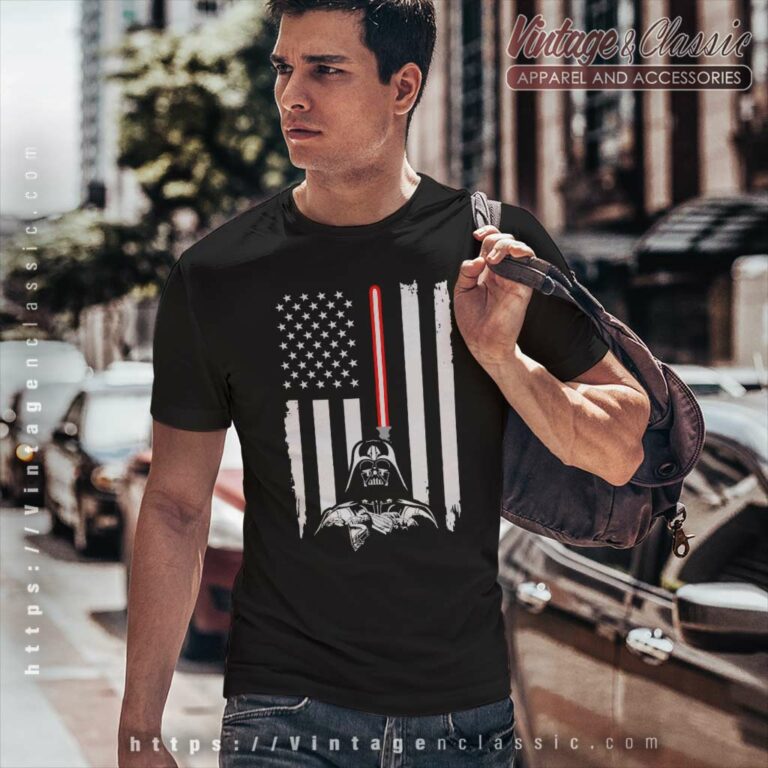 Darth Vader Star Wars American Flag T Shirt Darth Vader Star Wars American Flag T Shirt