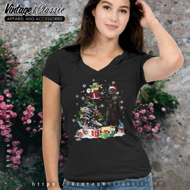 Darth Vader Star Wars Christmas V Neck TShirt Darth Vader Star Wars Christmas V Neck TShirt