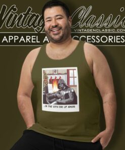 Darth Vader Star Wars On The Sith Day Of Xmas Tank Top Racerback