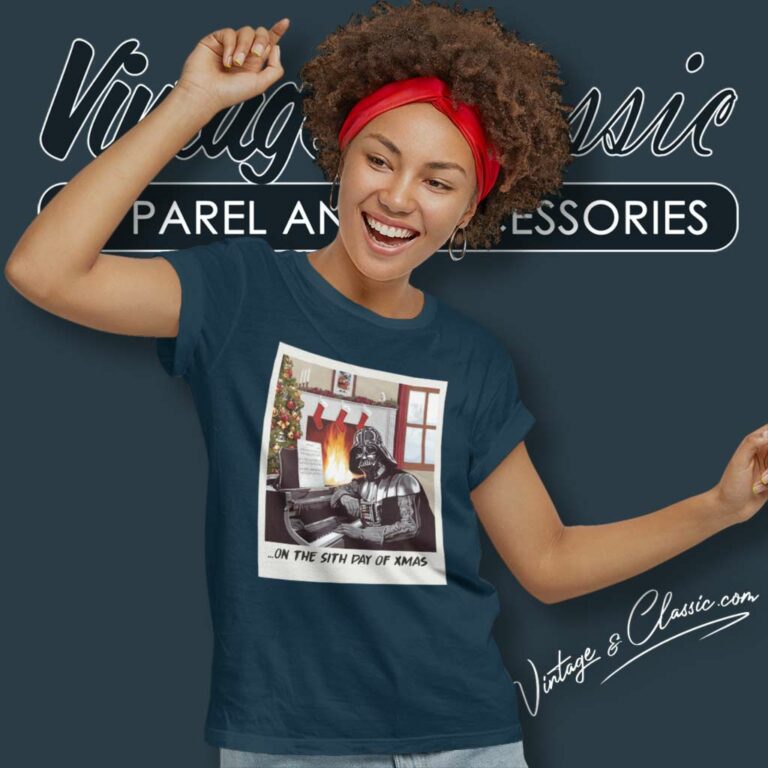 Darth Vader Star Wars On The Sith Day Of Xmas Women TShirt Darth Vader Star Wars On The Sith Day Of Xmas Women TShirt