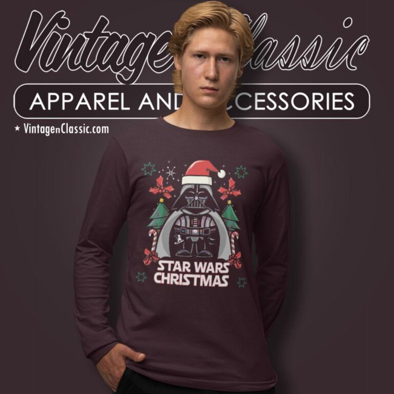 Darth Vader Star Wars Xmas Long Sleeve Tee Darth Vader Star Wars Xmas Long Sleeve Tee