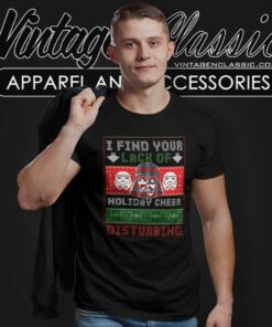 Darth Vader Ugly Christmas I Find Your Lack Of Star Wars Shirt 6 Darth Vader Ugly Christmas I Find Your Lack Of Star Wars T Shirt 1