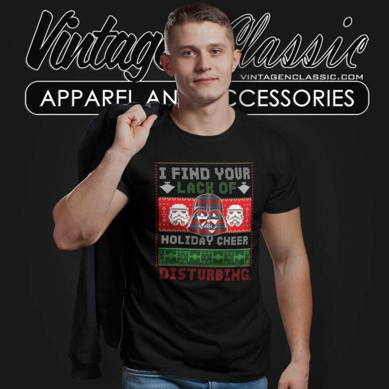 Darth Vader Ugly Christmas I Find Your Lack Of Star Wars T Shirt 1 Darth Vader Ugly Christmas I Find Your Lack Of Star Wars T Shirt 1