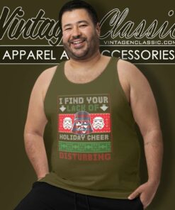 Darth Vader Ugly Christmas I Find Your Lack Of Star Wars Shirt 4 Darth Vader Ugly Christmas I Find Your Lack Of Star Wars Tank Top Racerback 1