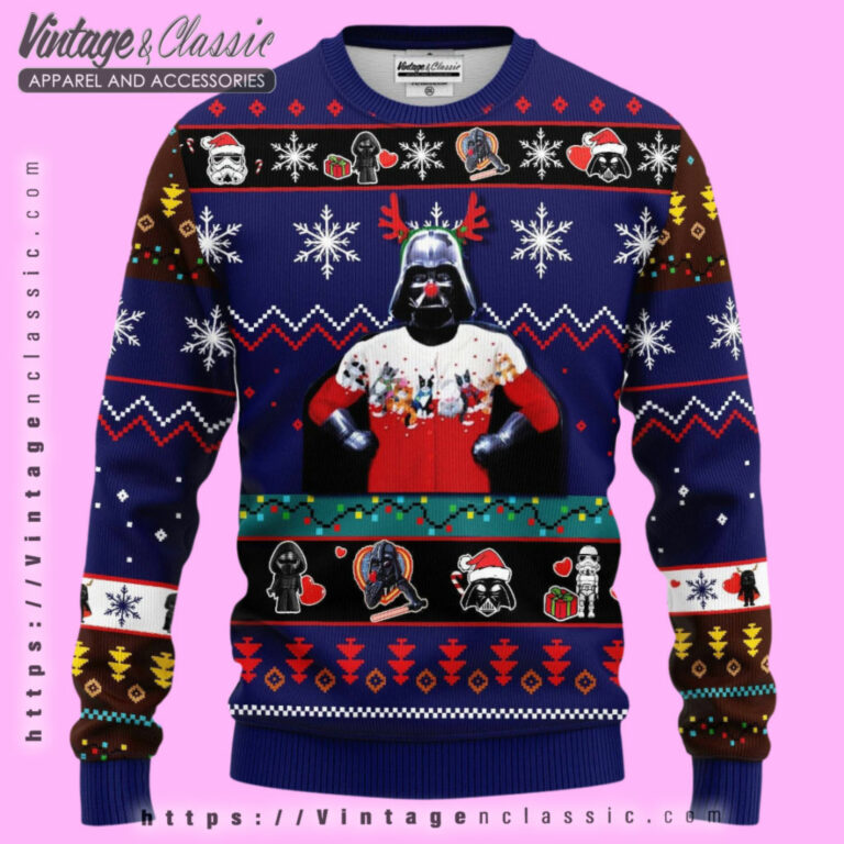 Darth Vader Xmas Ugly Christmas Sweater Ugly Christmas Sweater Darth Vader Xmas Ugly Christmas Sweater Ugly Christmas Sweater