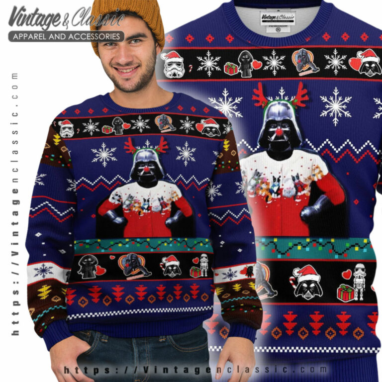 Darth Vader Xmas Ugly Christmas Sweater Ugly Sweater Darth Vader Xmas Ugly Christmas Sweater Ugly Sweater