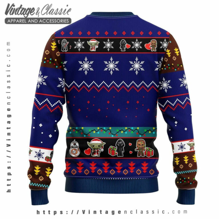 Darth Vader Xmas Ugly Christmas Sweater back Ugly Sweater Darth Vader Xmas Ugly Christmas Sweater back Ugly Sweater
