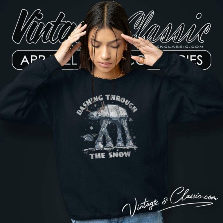 Dashing Through The Snow Star Wars Christmas Sweatshirt Dashing Through The Snow Star Wars Christmas Sweatshirt