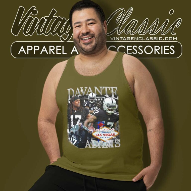 Davante Adams 17 Welcome To Fabulous Las Vegas Nevada Tank Top Racerback Davante Adams 17 Welcome To Fabulous Las Vegas Nevada Tank Top Racerback