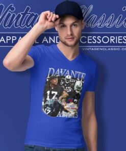 Davante Adams 17 Welcome To Fabulous Las Vegas Nevada V Neck TShirt