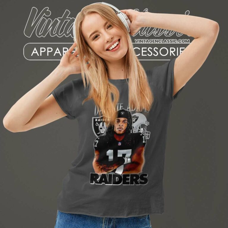 Davante Adams Las Vegas Raiders Women TShirt Davante Adams Las Vegas Raiders Women TShirt